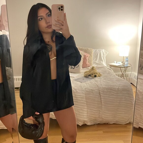 JACQUEMUS Black 'The Notte' Shirt - Picture 2 of 4